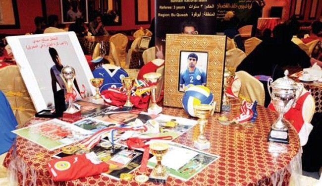 زندان های بحرین، رختکن قهرمانان و ورزشکاران!