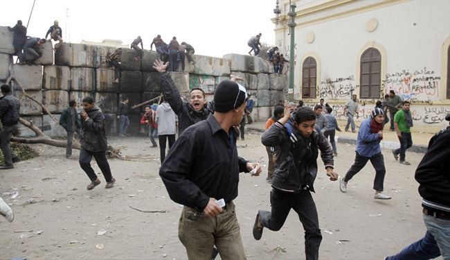 درگیری در دومین سالگرد انقلاب مصر