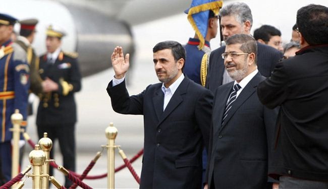 استقبال سیاستمدار مصری از سفر احمدی نژاد