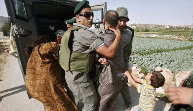 ادامه بازداشت فلسطینی ها در کرانه باختری