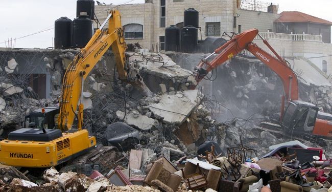 خانه خطیب مسجد الاقصی تخریب می‌شود