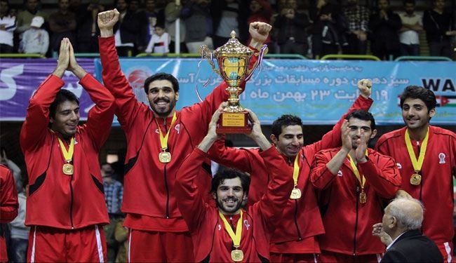 إيران تحرز لقب بطولة غرب آسيا لكرة السلة