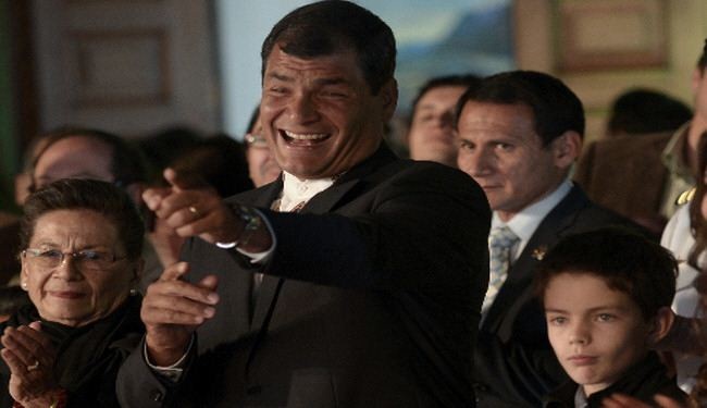 رافاييل كوريا يعلن فوزه برئاسة الاكوادور