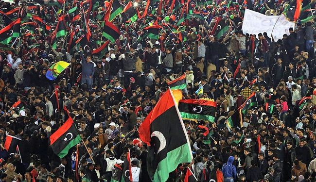 ليبيا:احتفالات بذكرى عامين على اندلاع الثورة