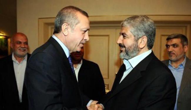 مشعل يلتقي أردوغان على رأس وفد من حماس