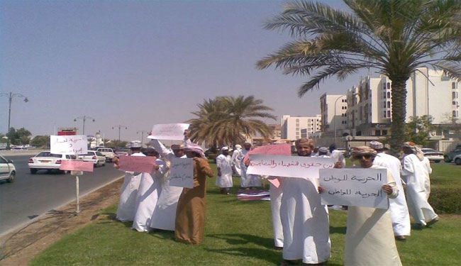 منظمات حقوقية تطالب الإفراج عن نشطاء عمانيين