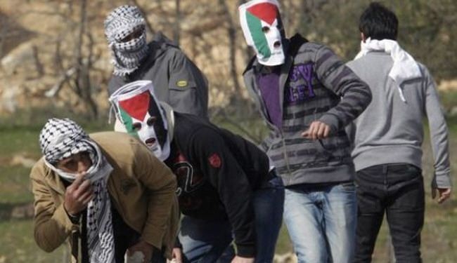 صدامات بين متظاهرين فلسطينيين وجنود الاحتلال