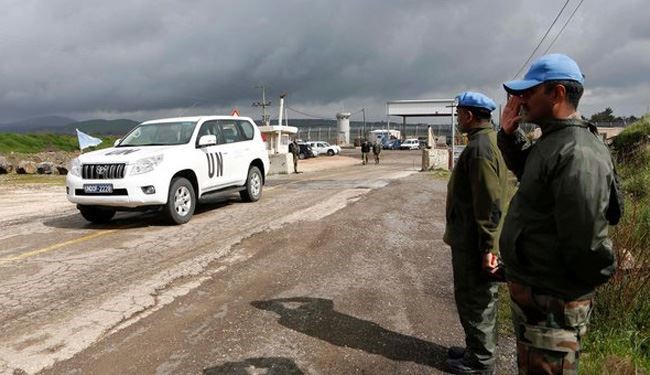 انتقال صلحبانان سازمان ملل به مرزهای اردن