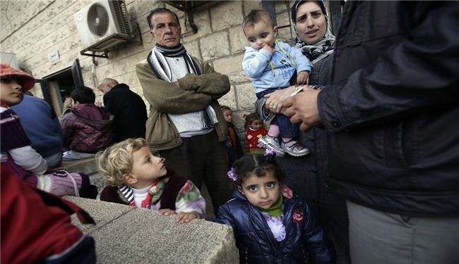 درگیری فلسطینیان با تروریست ها در یرموک