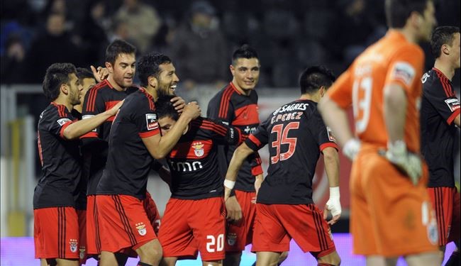 بنفيكا يبتعد في صدارة الدوري البرتغالي