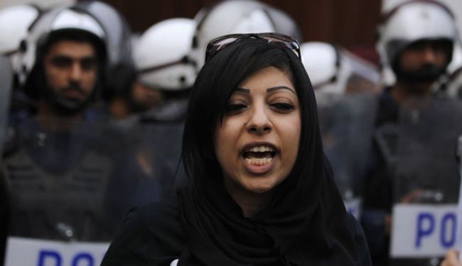 فعال زن بحرینی دست به اعتصاب غذا زد