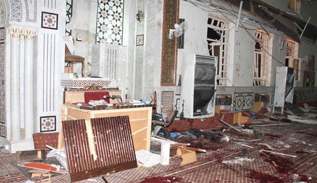 افزایش شهدای انفجار مسجد  الایمان در دمشق