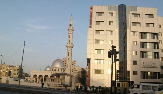 5 جرحى بقصف للمسلحين على حي برزة بدمشق