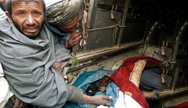 18 قتيلا بينهم 10اطفال بغارة للناتو شرق افغانستان