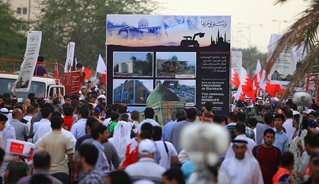 البحرين:المساجد المهدمة واستمرار تعطيل بنائها