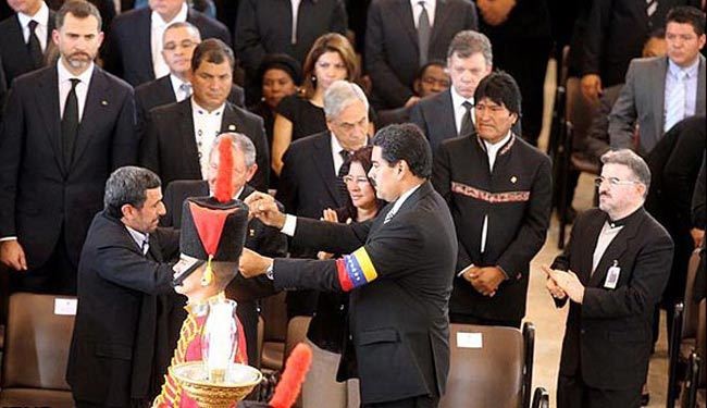 انتصار مادورو تاکید علی القیادة الناجحة لدعاة العدالة