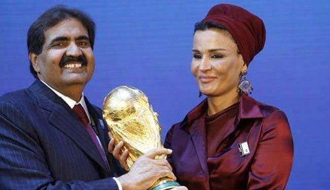 درخواست محروميت قطر از ميزباني جام جهاني فوتبال
