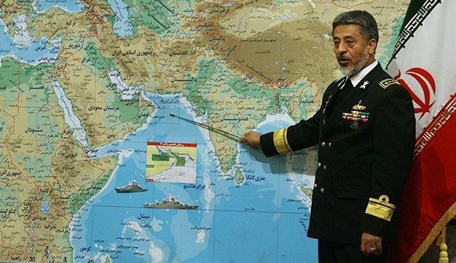 القطع البحریة الإيرانية جاهزة للتوجه إلى الأطلسي