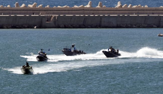 شلیک قایق های جنگی اسرائیلی به ساحل غزه