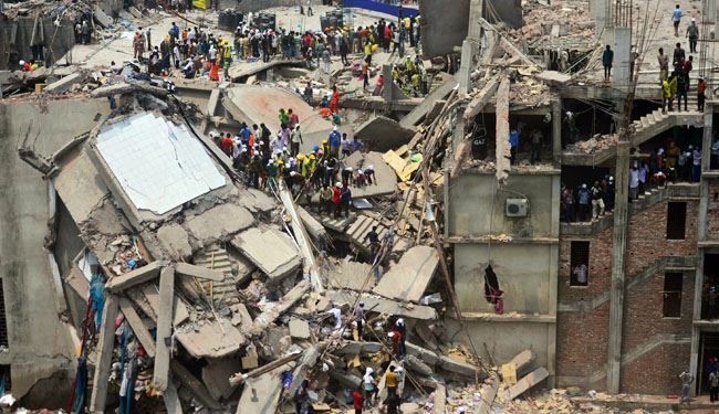 ارتفاع القتلى في انهيار المبنى في بنغلادش الى 273
