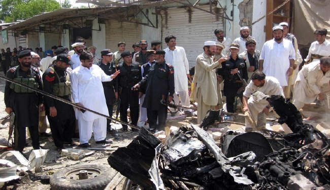 قتلى وجرحى في تفجير بمدينة كراتشي الباكستانية