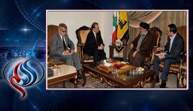 معاون وزیرخارجه روسیه با دبیرکل حزب الله دیدارکرد