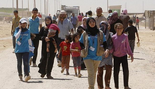الاردن يطلب مساعدة لتخفيف عبء اللاجئين السوريين
