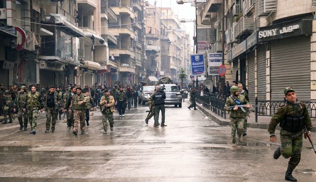پاکسازی چند منطقه دیگر در سوریه از عناصر مسلح