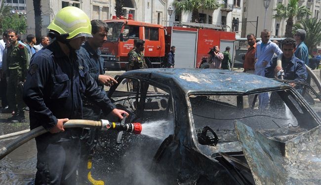 تفجيرات دمشق دليل إفلاس المجموعات الإرهابية