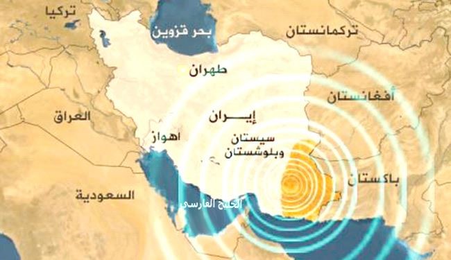 تسييس الزلزال الذي وقع في منطقة بوشهر الإيرانية
