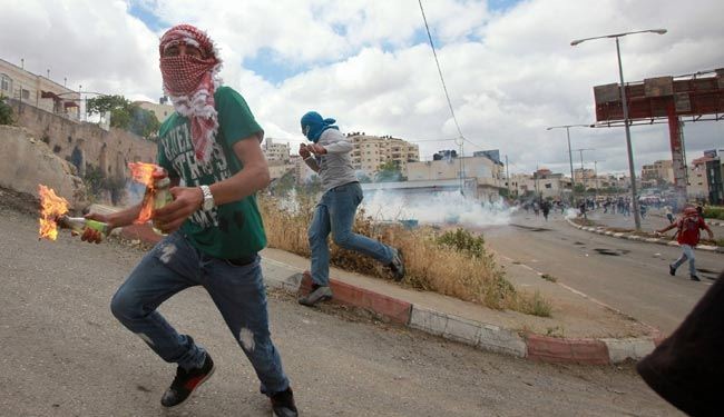 اصابة عشرات الفلسطينيين في يوم النكبة