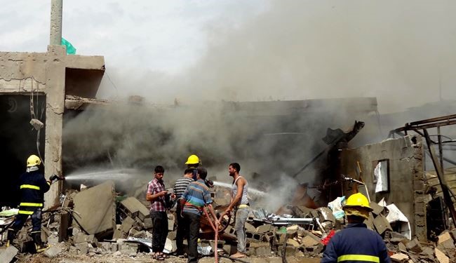 12 قتيلا و18مصابا بتفجير عند مدخل حسينية بكركوك