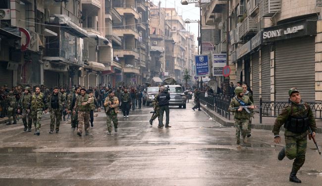 درگیری نیروهای ارتش سوریه با عناصر مسلح در ادلب