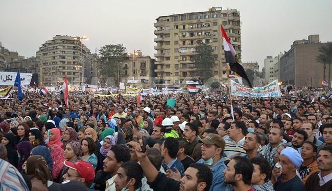 ادامه تظاهرات هفتگی مصری ها علیه نظام اخوان