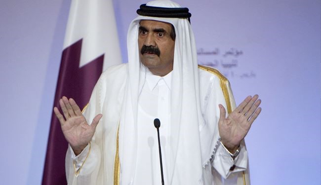 امیر قطر صهیونیستها را به صلح فراخواند