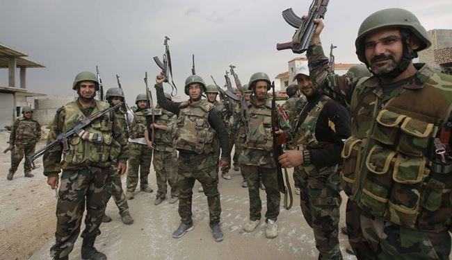 ارتش سوریه کنترل امور را در دست گرفته