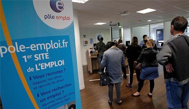 ثبت رکورد جدید تعداد بیکاران در فرانسه