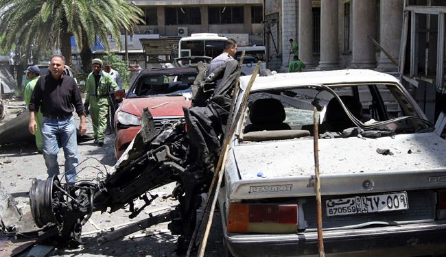 عشرات القتلى والجرحى بتفجيرات وسط دمشق