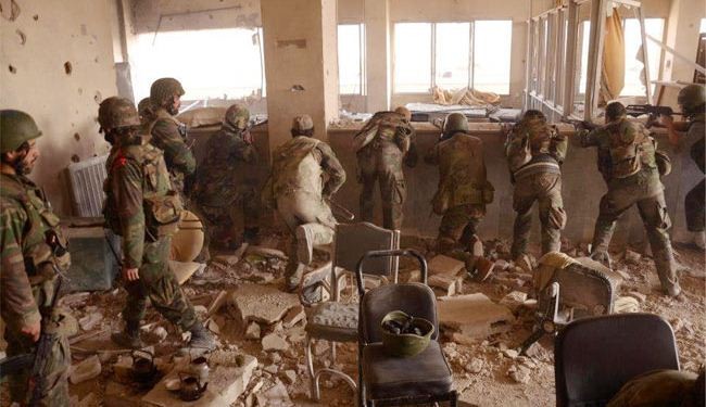 الجيش يواصل تطهير مدينة حلب وريفها من المسلحين