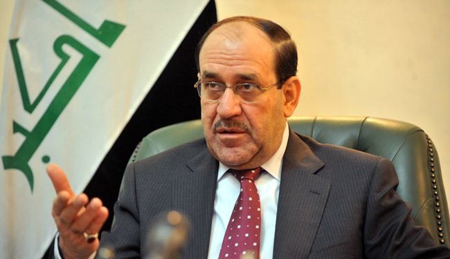 المالكي يستغرب قطع العلاقات بسوريا وابقائها مع الاحتلال