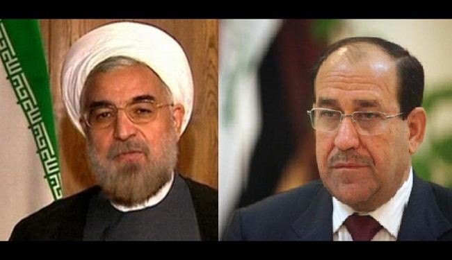المالكي يهنئ روحاني بفوزه في الانتخابات الرئاسية