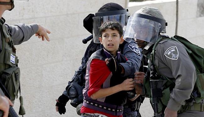 رسوایی برخورد غیرقانونی با کودکان فلسطینی