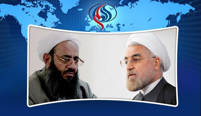 روحاني يستقبل امام جمعة زاهدان مولوي عبد الحميد
