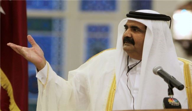 امیر قطر امشب از قدرت کناره گیری می کند