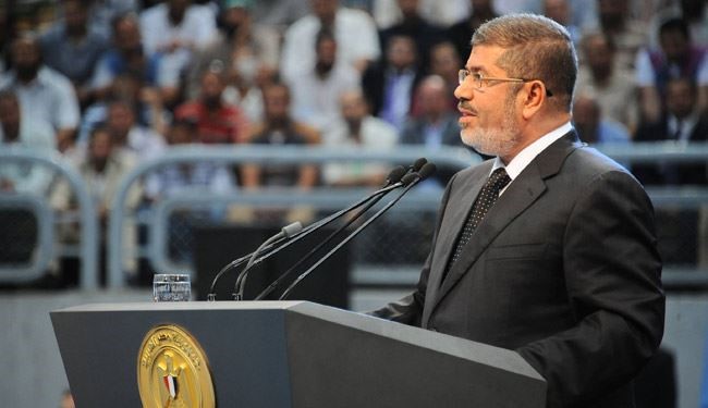اعلام جنگ مرسی در دفاع از حکومتش