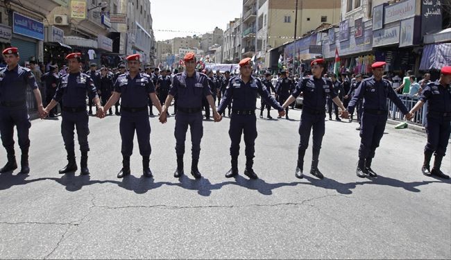 تظاهرات اردنی ها برای مبارزه با فساد