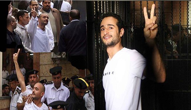 الافراج عن الناشط المصري المعتقل احمد دومة