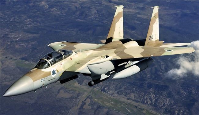 سقوط اف-16 اسرائیلی در آب های مدیترانه