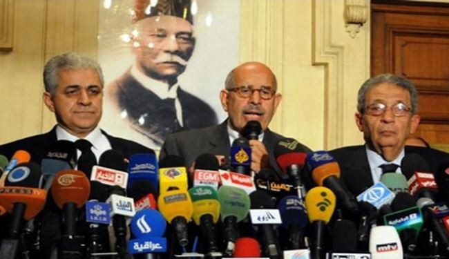 جبهةالانقاذ الوطني في مصر ترفض الاعلان الدستوري