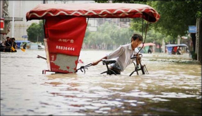 233 قتيلا ومفقودا جراء فيضانات الصين